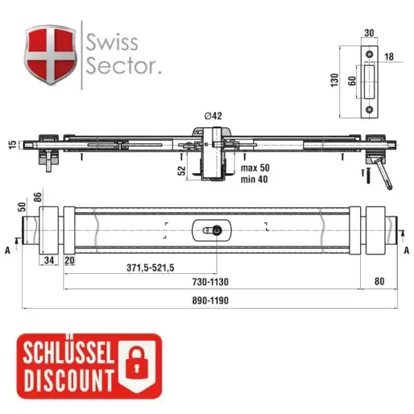 Swiss Sector Panzerriegel QL100 – Bild 6