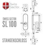 Swiss Sector Stangenschloss SL100 – Bild 11