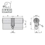 BASI V50 Schließzylinder – Bild 2