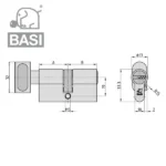 BASI V50 Knaufzylinder – Bild 2