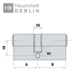 HB Schließzylinder (Hauptstadtzylinder) mit Sicherungskarte – Bild 6
