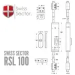Swiss Sector Stangenschloss RSL100 – Bild 9