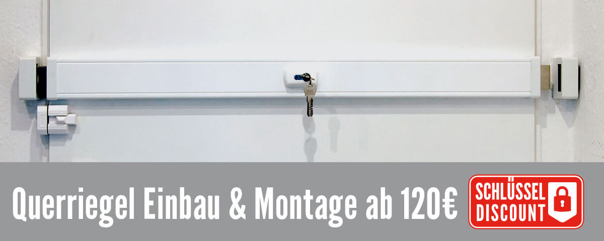 Panzerriegel / Querriegel Einbau und Montage bereits ab 100 Euro