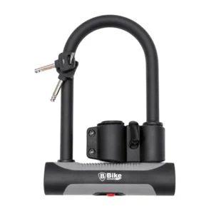 B-Bike Bügelschloss aus gehärtetem Stahl mit Halterung