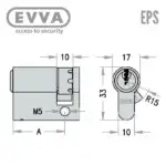 EVVA EPS Halbzylinder – Bild 2