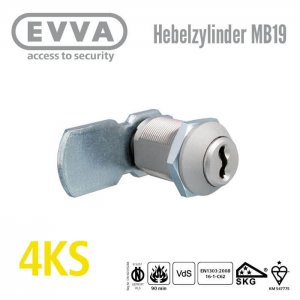 EVVA 4KS Hebelzylinder MB19