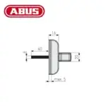 Abus Fenster-Zusatzsicherung 2420 – Bild 4