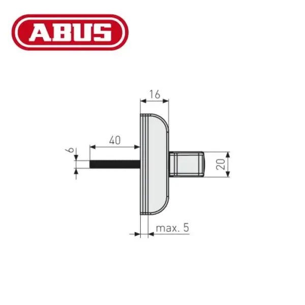 Abus Fenster-Zusatzsicherung 2420 – Bild 4