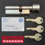 1 Stück CES DU Knaufzylinder K31/50 mm – Bild 2