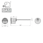 BASI V50 Außenzylinder – Bild 2