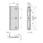 RWS 160 Reparaturwinkelschließblech – Bild 2
