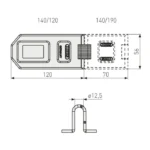 ABUS Diskus-Überfalle 140/120 – Bild 2
