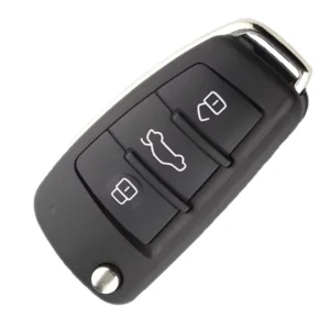 Schlüsselgehäuse 3 Tasten für Audi HU66