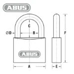 Abus 5 Silver Rock