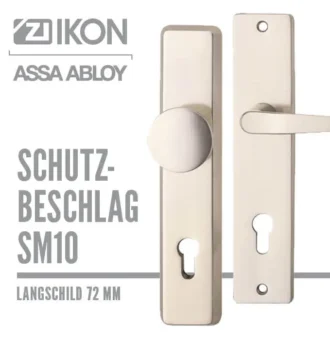 Langschild für Wohnungstüren