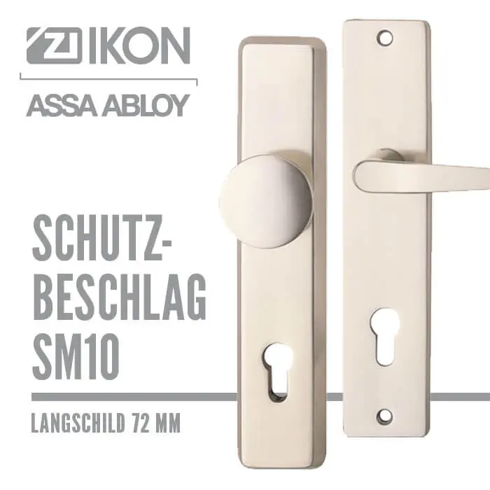 IKON-SM10 Langschild für Wohnungstüren
