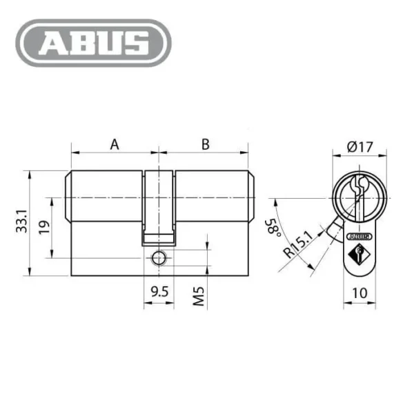 ABUS Bravus.2000 Schließzylinder – Bild 2