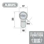 ABUS EC550 Schließzylinder – Bild 4