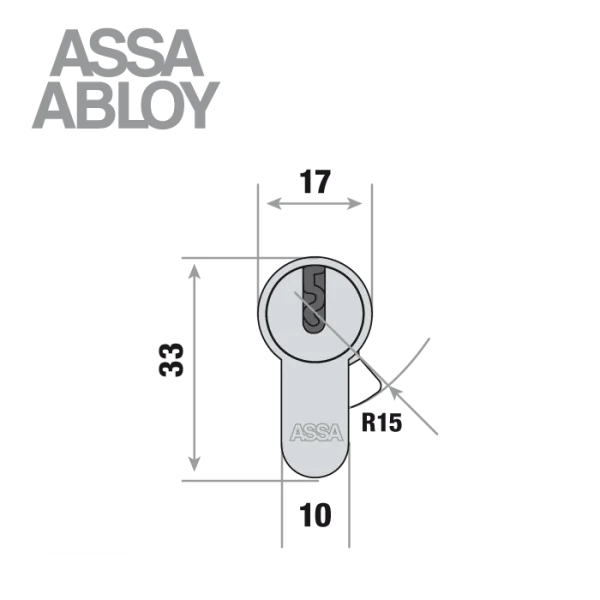 ASSA ABLOY Profilzylinder DP10 – Bild 5