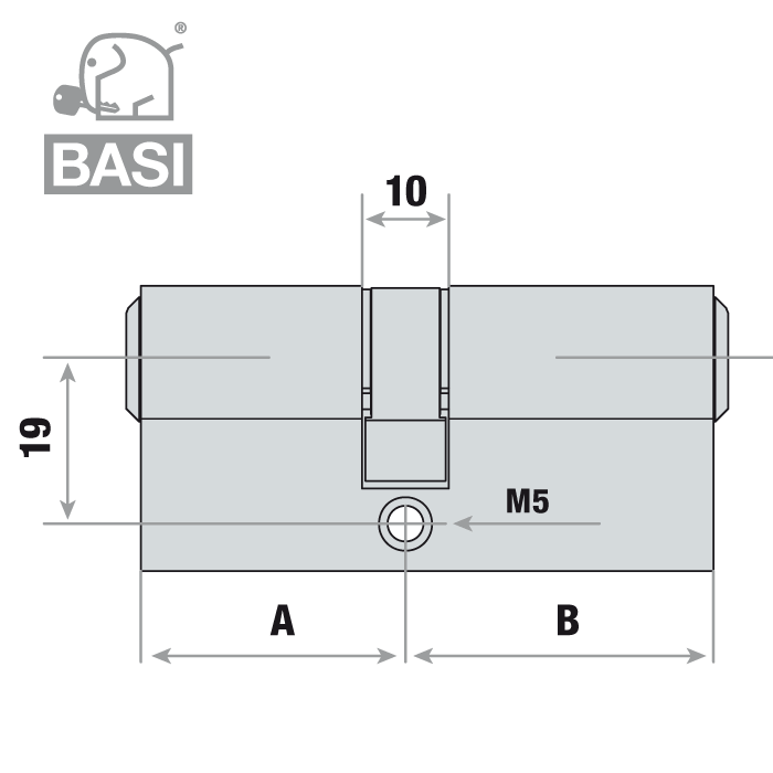 Schließzylinder Basi BM – Bild 3