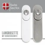 Langrosette mit Kernziehschutz