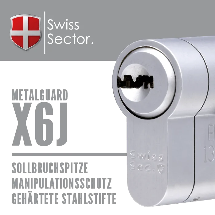 Swiss Sector X6J Knaufzylinder – Bild 2
