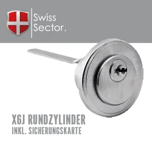 Swiss Sector Außenzylinder X6J