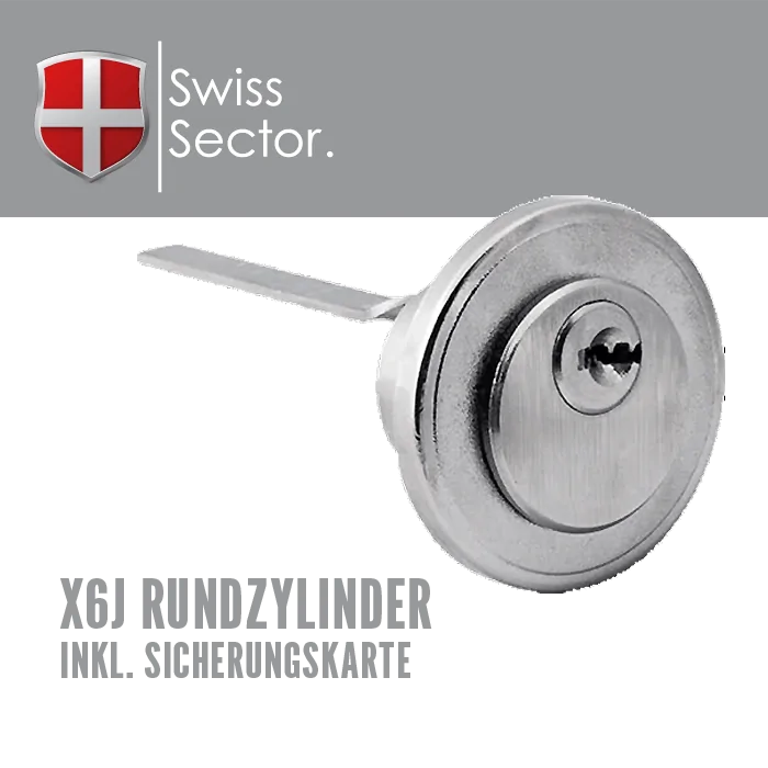 Swiss Sector Außenzylinder X6J