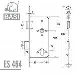 BASI ES 464 Einsteckschloss 20-55/72 falz – Bild 2