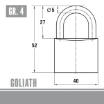 Vorhangschloss Neutral – Bild 4