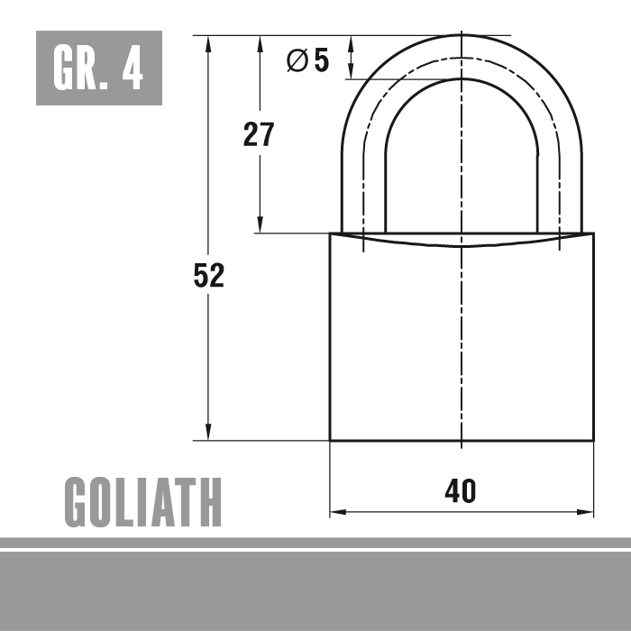 Vorhangschloss Neutral – Bild 4