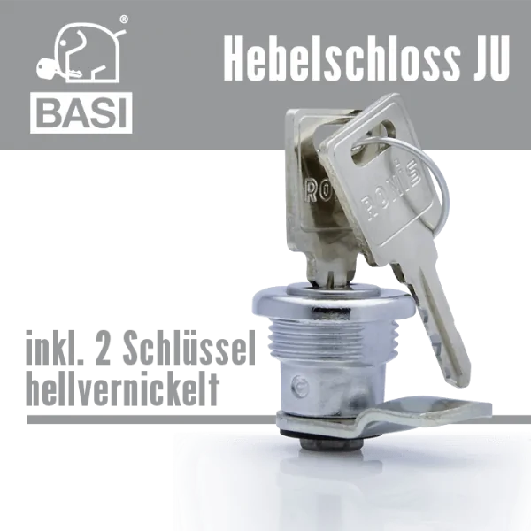 BASI HS 309 Hebelschloss für JU-Briefkästen – Bild 3