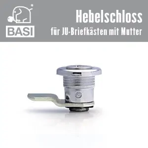 BASI Hebelschloss für JU-Briefkästen