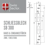 SWISS SECTOR Schließblech SB300 – Bild 3