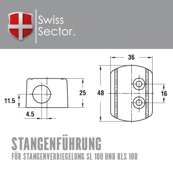 Stangenführung SL100 – Bild 2