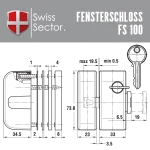 Fensterschloss FS100 – Bild 2