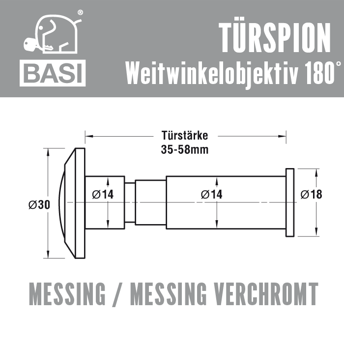 BASI Türspion TS680 – Bild 2