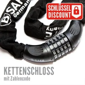 Kettenschloss mit Zahlencode