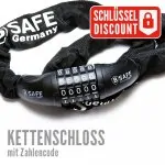 Kettenschloss mit Zahlencode – Bild 2