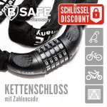 Kettenschloss mit Zahlencode – Bild 4