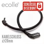 Kabelschloss mit Zahlencode – Bild 2
