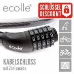 Kabelschloss mit Zahlencode – Bild 4