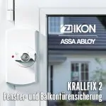 Fenster- und Balkontürensicherung Krallfix 2