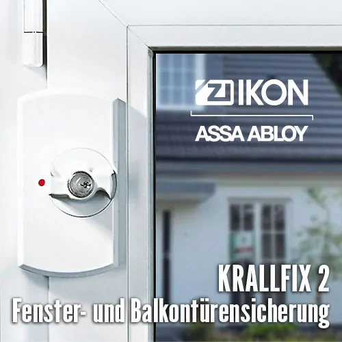 Fenster- und Balkontürensicherung Krallfix 2 – Bild 1