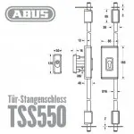 ABUS Tür-Stangenschloss TSS550 – Bild 7