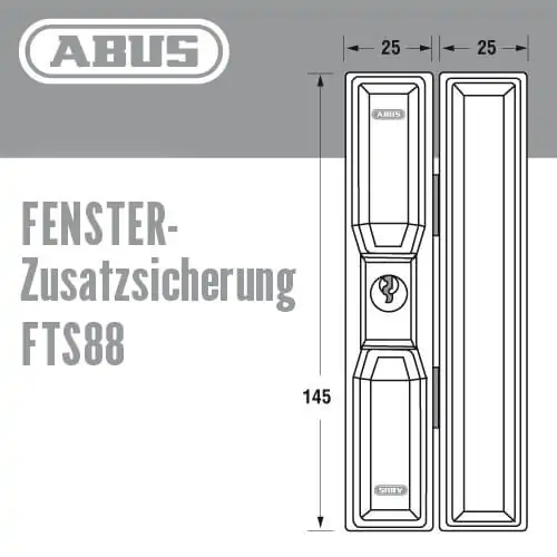 Fenster-Zusatzsicherung FTS88 – Bild 2