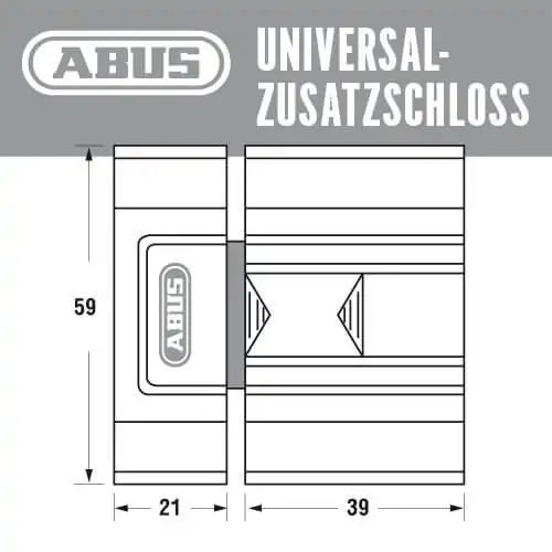 Universal-Zusatzschloss SR30 – Bild 2