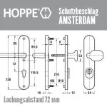 Schutzbeschlag Amsterdam 72mm, 92mm – Bild 2