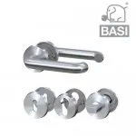 BASI ZB 3100: Moderne Rosetten-Garnitur für stilvolle Türen.