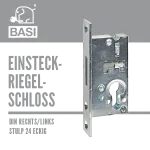 BASI ES 987 Einsteck-Riegelschloss